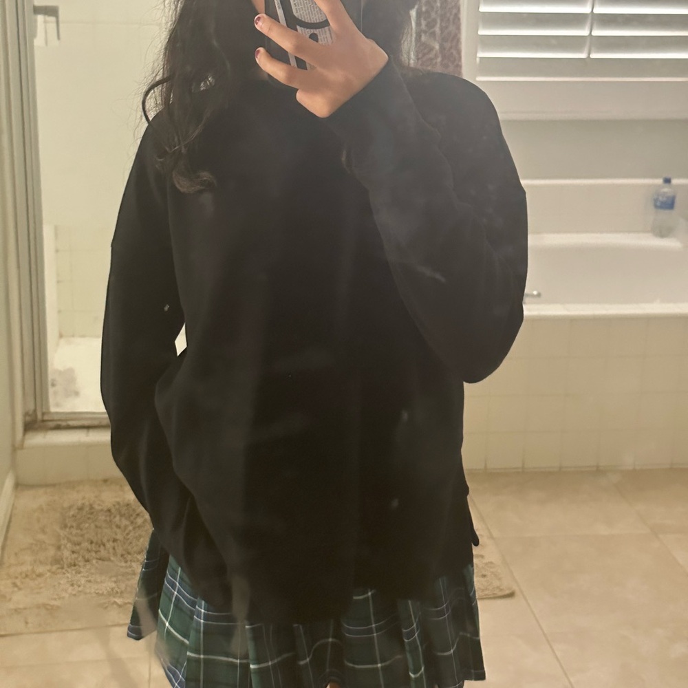 Green skirt